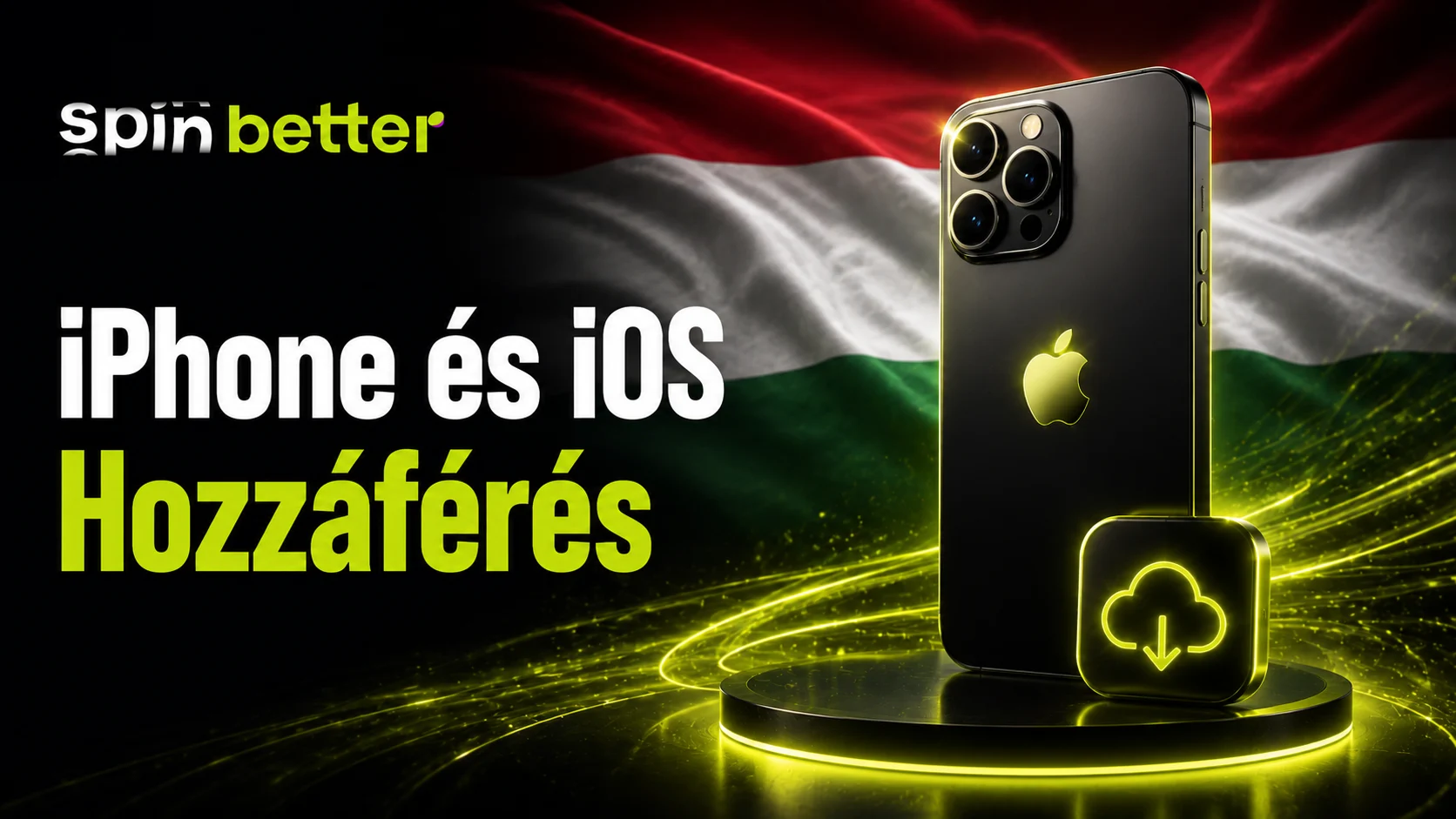 Spinbetter iPhone iOS hozzáférés