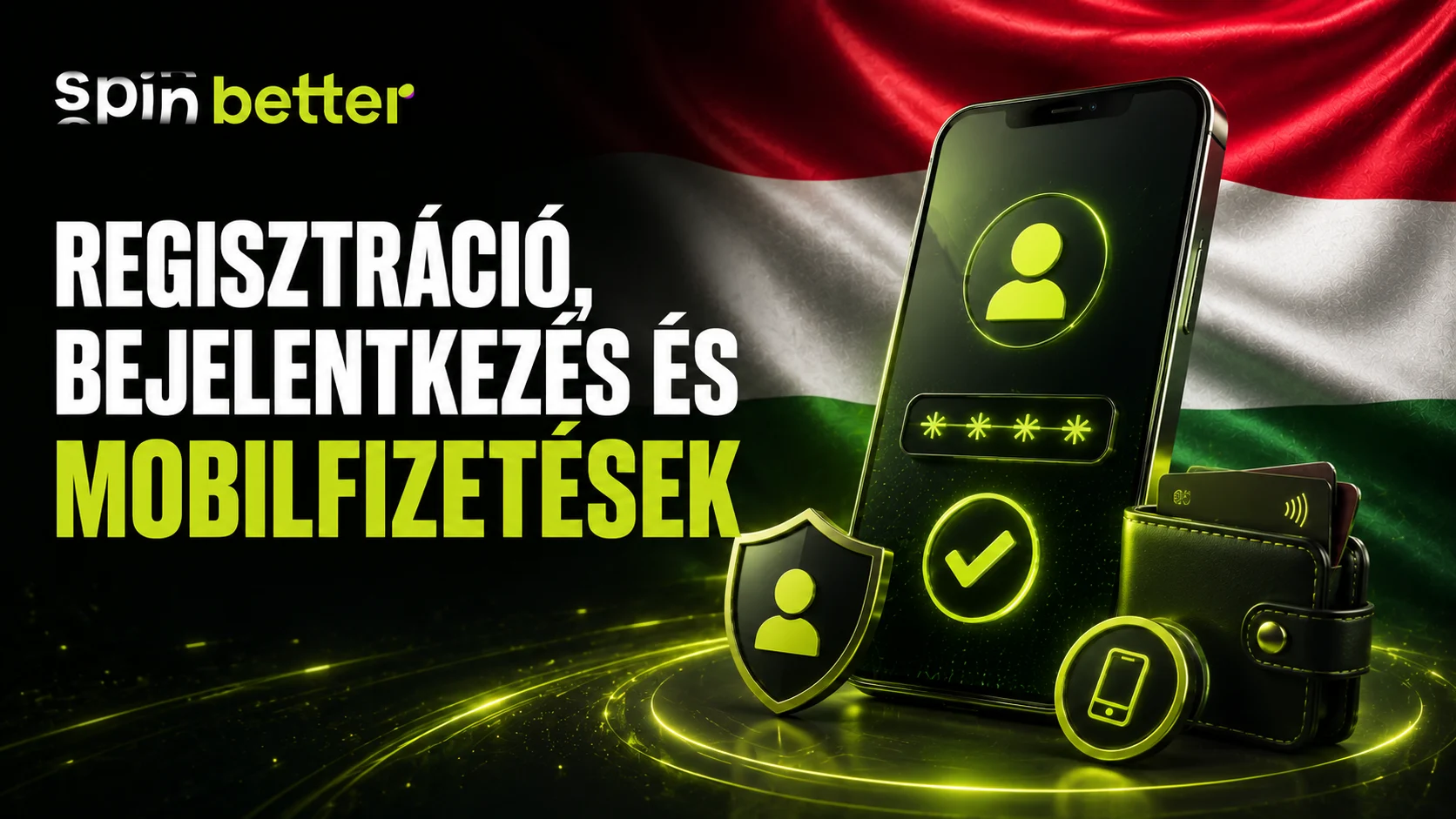 Spinbetter regisztráció, bejelentkezés és mobilfizetés